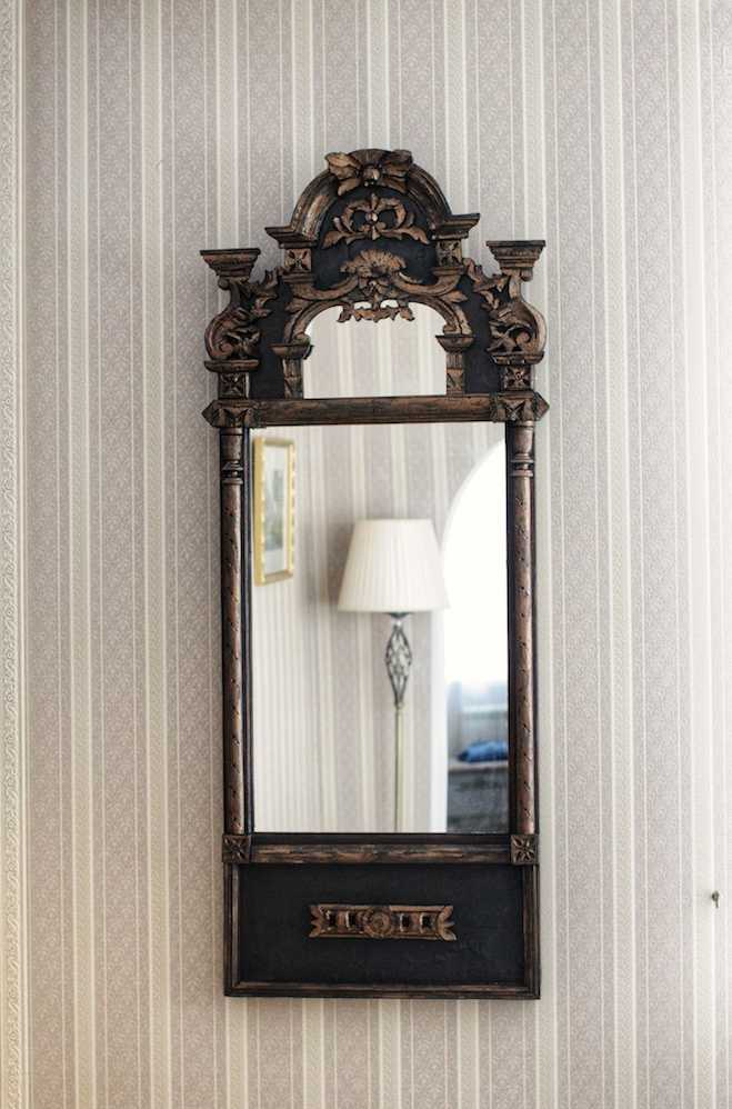 Декор зеркальной рамы